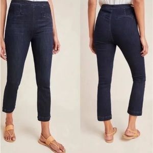 Pilcro and the Letterpress Anthropologie High Rise Denim Legging Jeans Size 28.